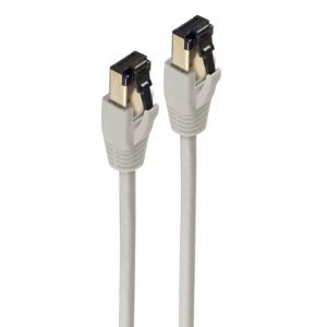 BASIC-S Patchkabel, Kat. 8, F/ FTP, 0, 5 m, weiß shiverpeaks BS08-41016 (4017538080387)