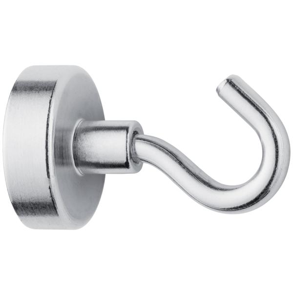 Hakenmagnet, weiß, Durchmesser: 48 mm, rund WESTCOTT E-10829 00 (4027521518995)