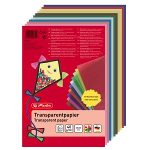 Transparentpapier, 200 x 300 mm, Inhalt: 10 Blatt herlitz 300003928 (4008110246413)