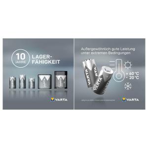 Foto-Batterie 'LITHIUM', CR123A, 3, 0 Volt, 2er Blister VARTA 06205 301 402 (4008496537327)