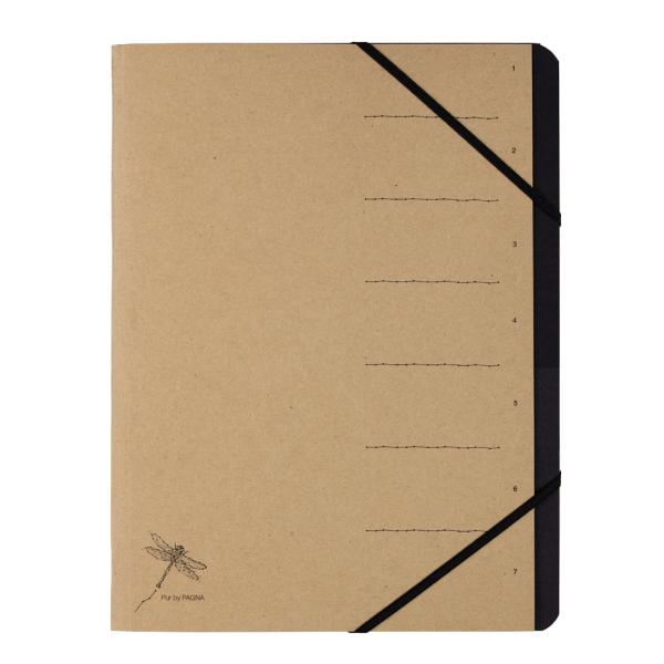 Ordnungsmappe 'Pur', 7 Fächer, natur PAGNA 40060-11 (4013951015210)