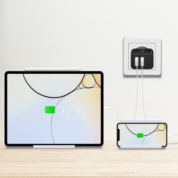 USB-Steckdosenadapter, 2x USB-A, 12 Watt, schwarz LogiLink PA0210 (4052792055078)