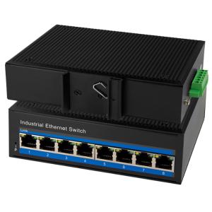 LogiLink Industrial Gibabit Ethernet PoE Switch, 8-Port NS203P (4052792067392)