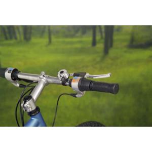 Fahrradlenker-Klingel, schwarz / silber FISCHER 85797 (4008153857973)