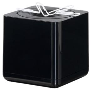 Klammernspender i-Line CHROME, Kunststoff, chrome/ schwarz HAN 27652-88 (4012473276529)