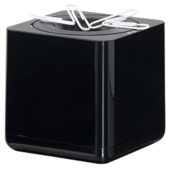 Klammernspender i-Line CHROME, Kunststoff, chrome/ schwarz HAN 27652-88 (4012473276529)