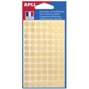 Markierungspunkte, Durchmesser: 15 mm, gold APLI 100602 (3270241006025)