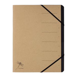 Pagna Ordnungsmappe Pur 12 Fächer Braun 40061-11 (4013951015241)