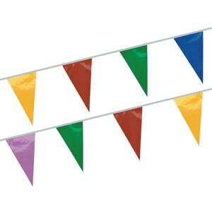 Wimpelkette, farbig, aus Folie PAPSTAR 19367 (4002911193679)