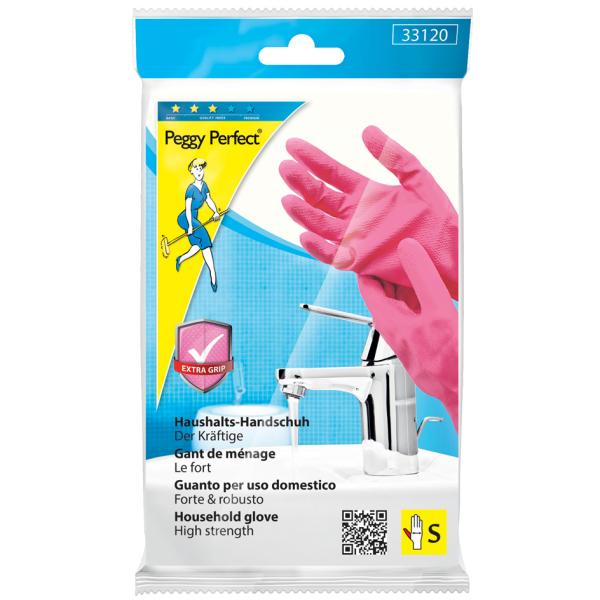 Latex-Universal-Handschuh Extra Grip, S Peggy Perfect 33120 (4006938331205)