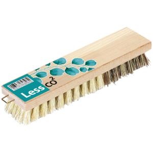 Scheuerbürste 'LessCO2', Holz natur, 240 mm Peggy Perfect 89728 (4006938897282)