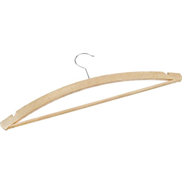 Holz-Kleiderbügel mit Steg und Einschnitt Peggy Perfect 90150 (4006938901507)