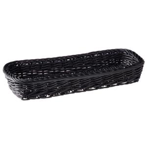 Besteckkorb ECONOMIC, (B)270 x (T)100 mm, braun APS 40010 (4004133400108)