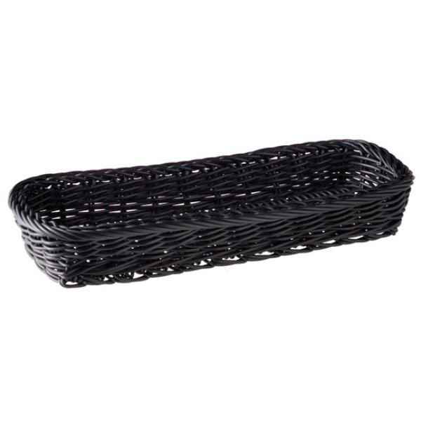 Besteckkorb ECONOMIC, (B)270 x (T)100 mm, braun APS 40010 (4004133400108)