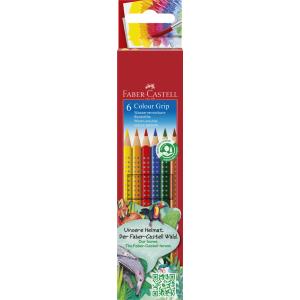 FABER-CASTELL Dreikant-Buntstifte Colour GRIP, 36er Etui Faber-Castell 112442 (4005401124429)