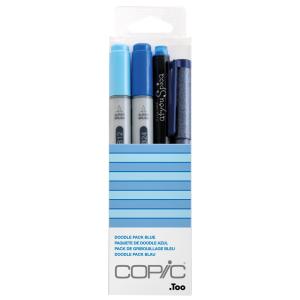 Marker ciao, 4er Set 'Doodle Pack Blue' COPIC 22075645 (4511338053874)
