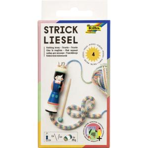 Strickliesel, inkl. Wolle und Sticknadel folia 24919 (4001868073041)