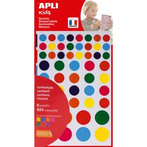 Sticker 'Quadrat', Kleinpackung APLI kids 12971 (8410782129714)