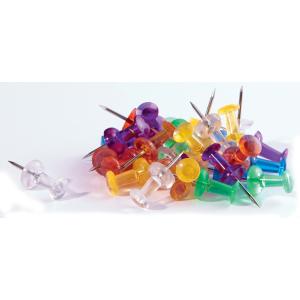 Pinnwand-Nadeln, farbig, Inhalt: 50 Stück magnetoplan 111165350 (4013695053530)