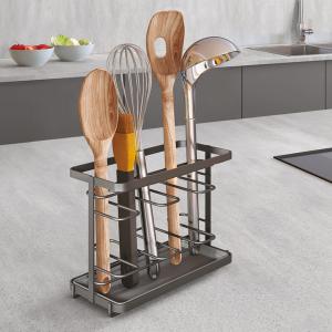 Küchenutensilien-Organizer Tokyo LAVA, matt-schwarz metaltex 352904000 (8002523529046)