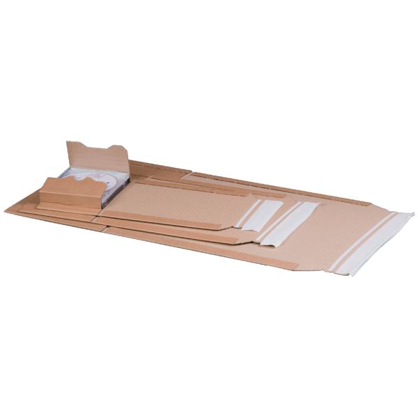 Universal-Versandverpackung, braun, DIN B5 SMARTBOXPRO 211101425 (4250414103941)