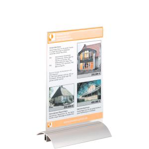 Tischaufsteller PRESENTER, DIN A5, transparent DURABLE 8588-19 (4005546802220)