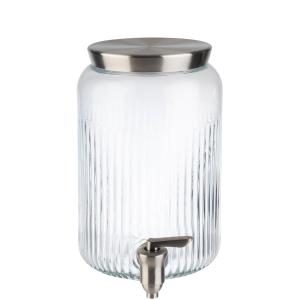 Getränkespender, 7 Liter, Glas/ Edelstahl APS 10855 (4004133108554)
