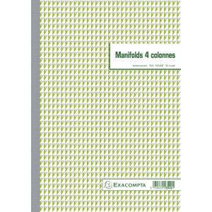 Formularbuch 4 Spalten, 297 x 210 mm EXACOMPTA 13540E (3130630135401)