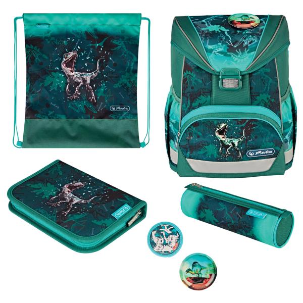 Schulranzen UltraLight Plus 'Green Rex' herlitz 300001017 (4008110358444)