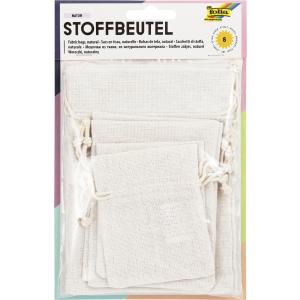 Stoffbeutel NATUR, in 3 Größen sortiert folia 64101 (4001868115574)