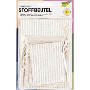 Stoffbeutel mit Motivdruck, in 3 Größen sortiert folia 64102 (4001868115581)