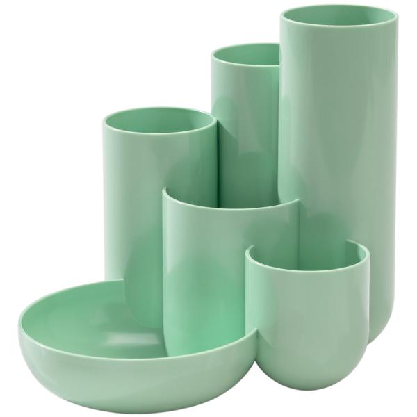 Han Schreibtisch-organizer Campus Pastellgrün Polystyrol 6 Fächer 13,1 X 15,4 X 13,7 Cm 17480-805 (4012473120846)