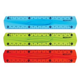 Flachlineal, Kunststoff, Länge: 300 mm, flexibel WESTCOTT E-10222 00 (4027521515079)