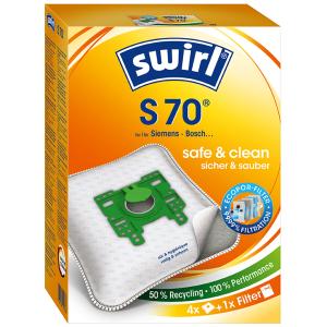 Staubsaugerbeutel S 70, mit MicroporPlus-Filter swirl 4006508191383 (4006508191383)