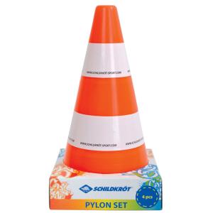 Pylonen, 4er Set, orange / weiß SCHILDKRÖT 970134 (4000885701340)