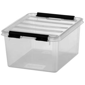 Aufbewahrungsbox CLASSIC 2 L, Clips: weiß smartstore 3521141 (7332462061699)
