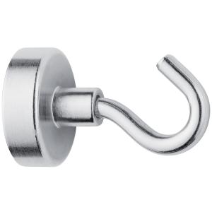 Hakenmagnet, silber, Durchmesser: 48 mm, rund WESTCOTT E-10830 00 (4027521519022)