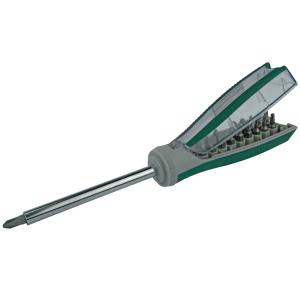 BRÜDER MANNESMANN 19 in 1 Bit-Schraubendreher, mit Bit-Depot M29840 (4003315715160)