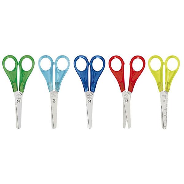 Bastelschere, rund, Länge: 130 mm, für Rechtshänder WEDO 73 72 (4003801002521)