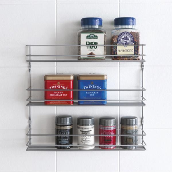 Gewürzregal Pepito 5, 5 Etagen, silbermetallic metaltex 364635000 (8002523646354)
