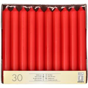 Tafelkerzen, 21 mm, rot, 30er Pack STARPAK 13700 (4002911137000)