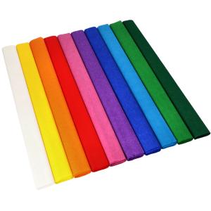 Krepp-Papier-Rollen, 500 mm x 2, 5 m, sortiert PAPSTAR 37037 (4002911719237)