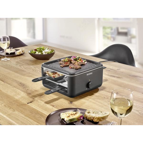 Mini-Raclette-Grill RG 2360, mit Grillplatte SEVERIN (4008146044632)