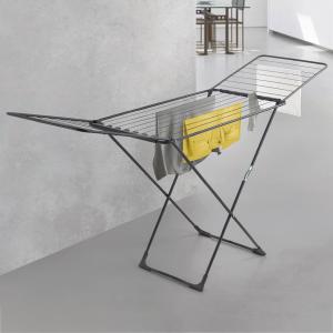 Flügelwäschetrockner Fuji ONYX, matt-schwarz metaltex 407908000 (8002524079083)