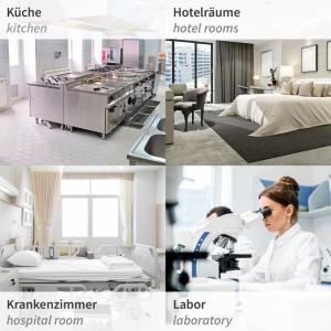 Allzwecktuch Tetra Light, Viskose/ PP/ PES, blau HYGOCLEAN 31309 (4015544313093)