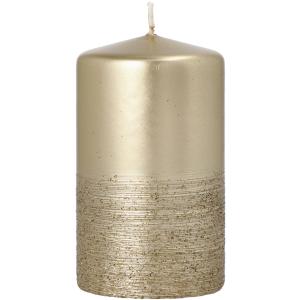 Stumpenkerze 'Safe Candle Fia', 60 mm, perlmutt STARPAK 97098 (4062829029675)