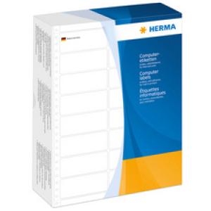 Computeretiketten endlos, 81, 28 x 35, 7 mm, 4-bahnig HERMA 8242 (4008705082426)