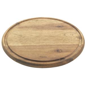 Schneidebrett, Durchmesser: 240 mm, Akazienholz metaltex 561310000 (8002525613101)