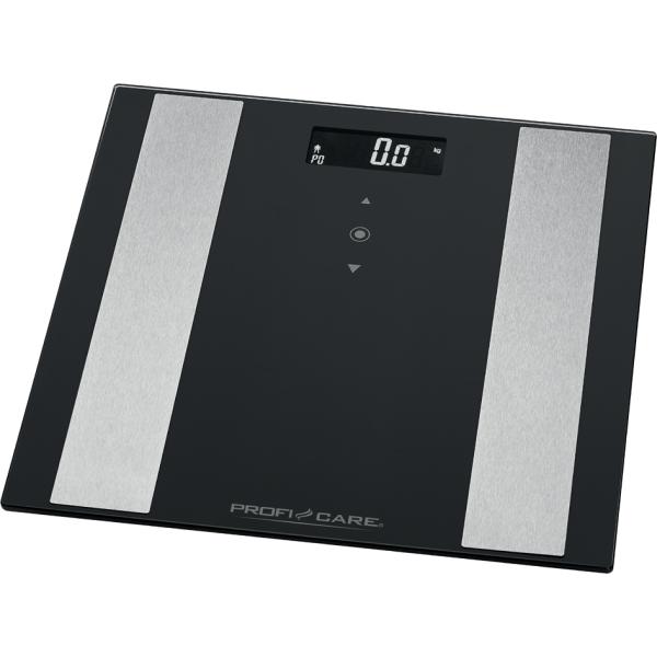 Digitale Personenwaage PC-PW 3007 FA, schwarz PROFI CARE 330070 (4006160300703)