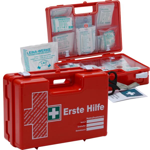 Erste-Hilfe-Koffer SAN DIN 13157 orange LEINA-WERKE 21033 (4011166210338)
